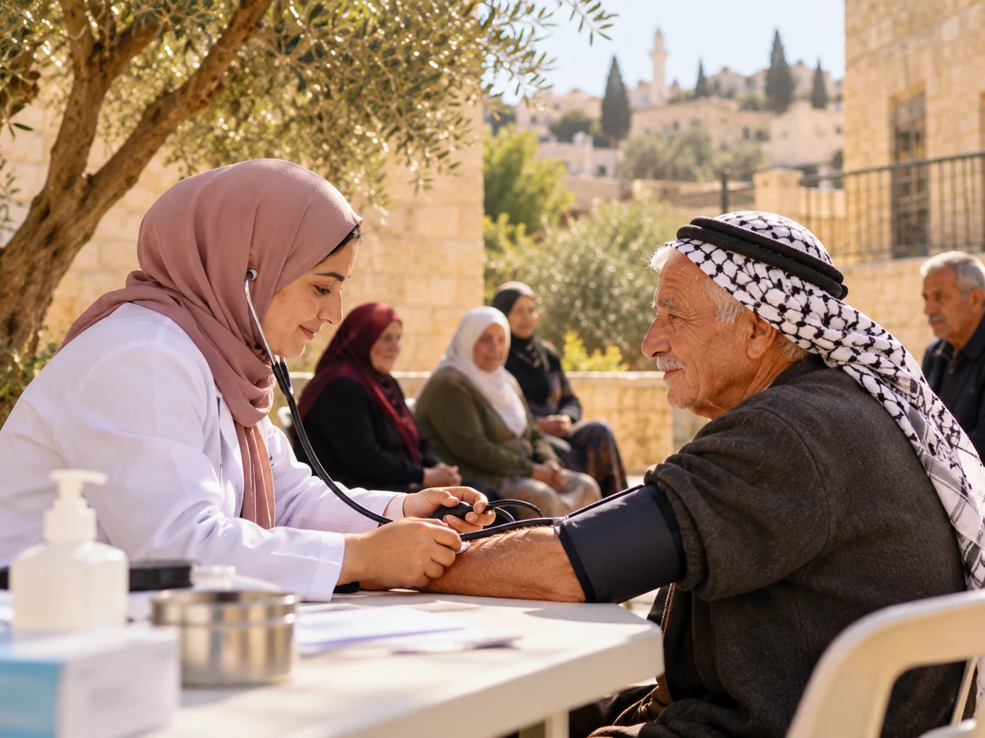 Illustrative community health screening