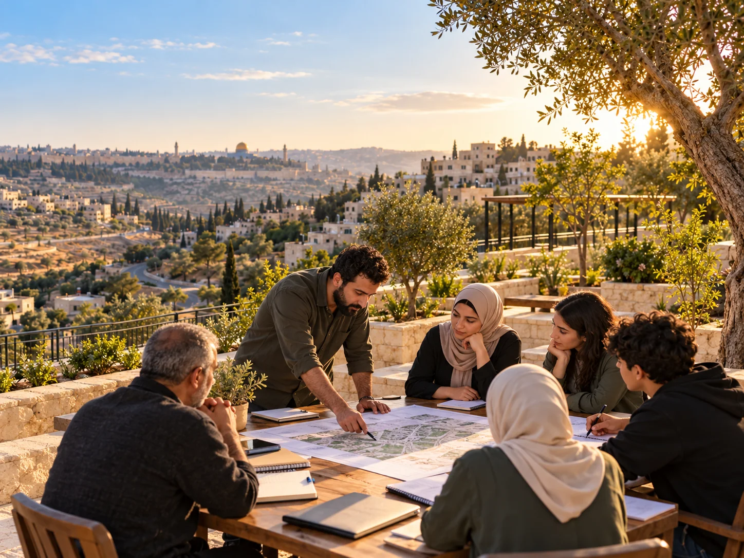 Illustrative collaborative community planning